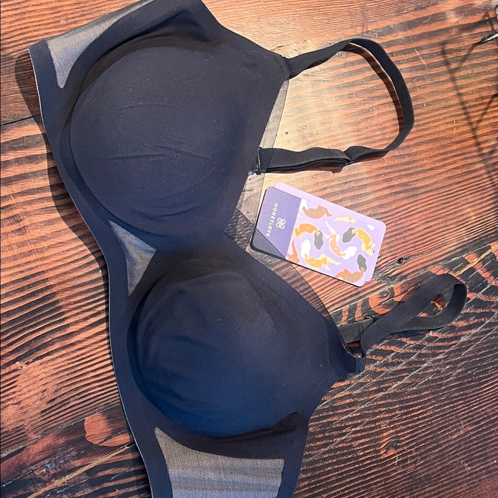 Honeylove Black and Gray Women's Bra